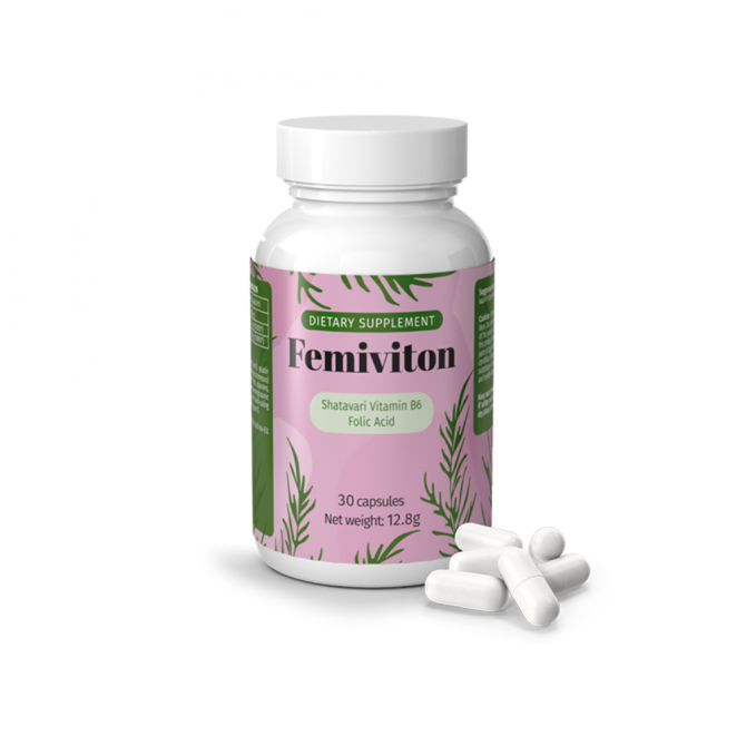Femiviton – Ayurvedický rastlinný doplnok pre ženy – 90 vegetariánskych kapsúl – 800 mg